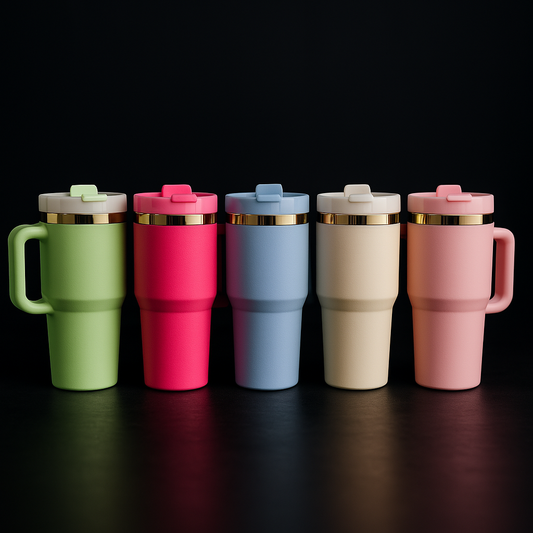 Mini Macaron Golden Plated Tumbler