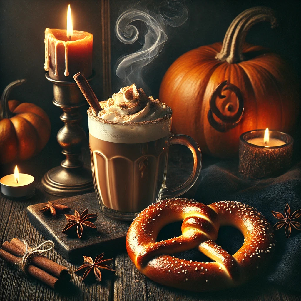 Spiced Pretzel Latte
