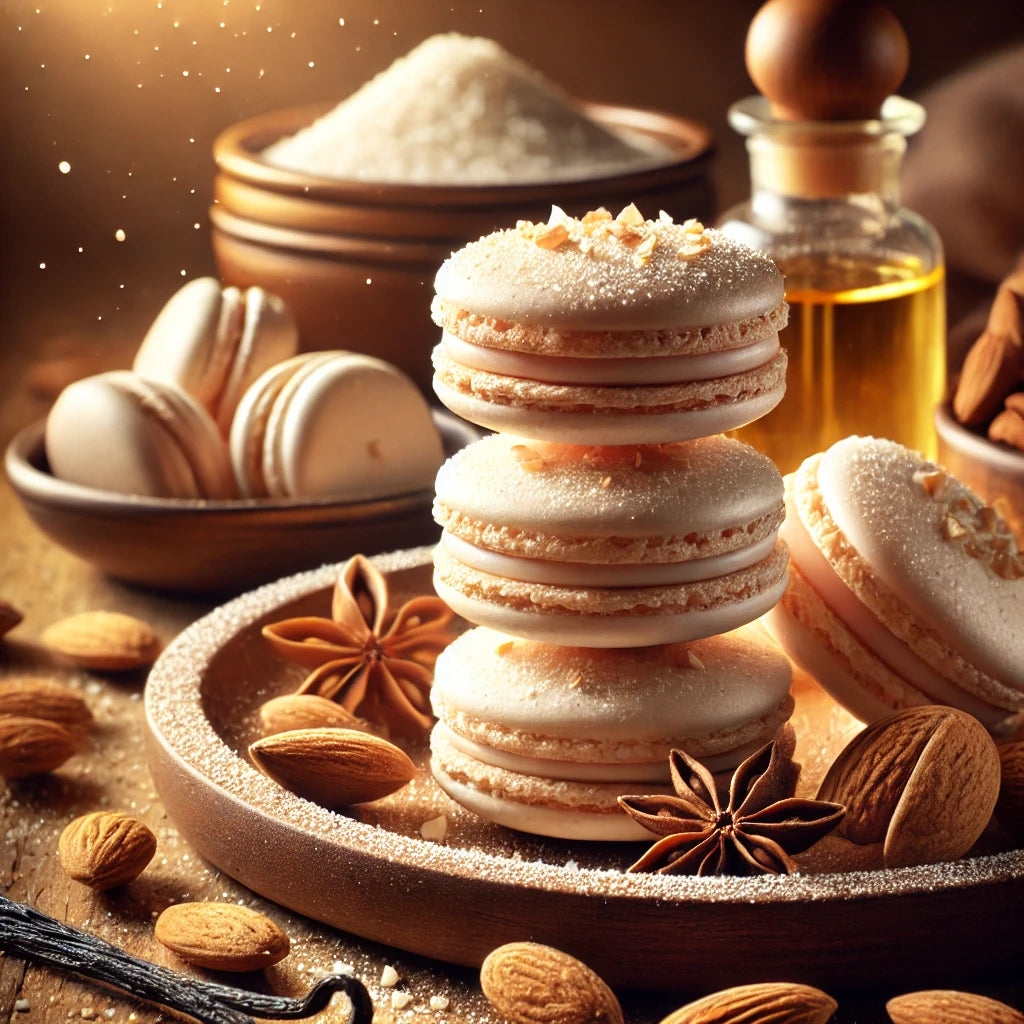 Vanilla Almond Macarons