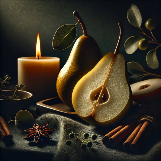 Brandy-Kissed Pears